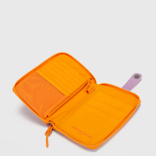 FLAT PURSE TRAVEL LILAC
