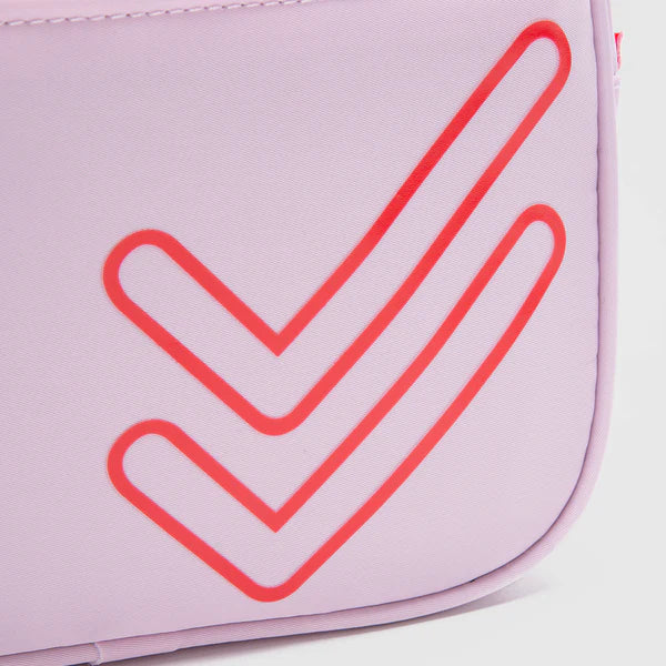 PURSE CHARLOTTE DOBLE CHECK LILAC