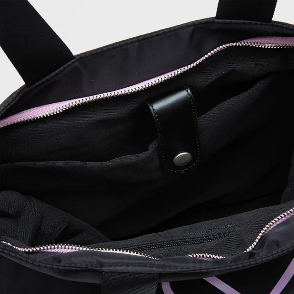 TOTE CHARLOTTE DOBLE CHECK BLACK