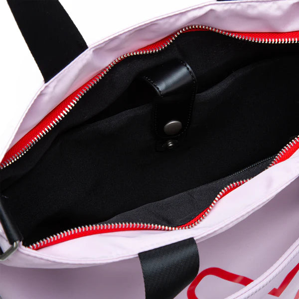 TOTE CHARLOTTE DOBLE CHECK LILAC