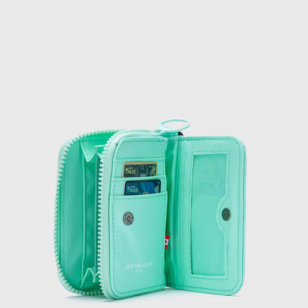 BILLETERA ORIGINALS MATTE AQUA MINI