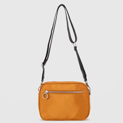 HAND BAG CHARLOTTE MUSTARD