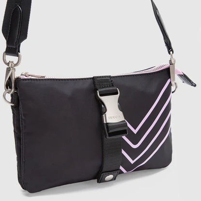 MINI PURSE CHARLOTTE DOBLE CHECK BLACK