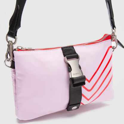 MINI PURSE CHARLOTTE DOBLE CHECK LILAC