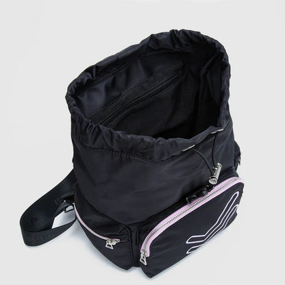 MOCHILA CHARLOTTE DOBLE CHECK BLACK