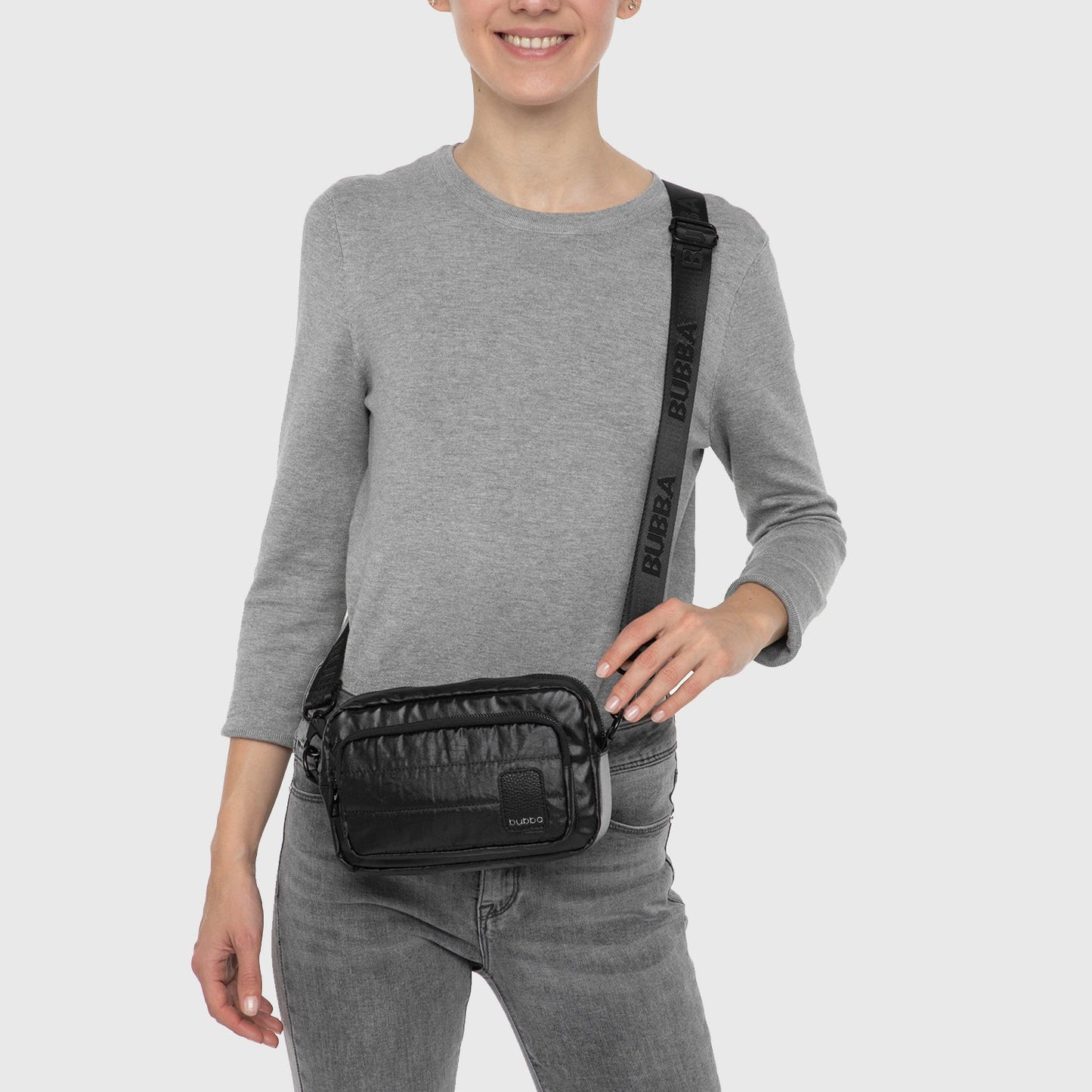 CARTERA MINI METALIZADO AZABACHE