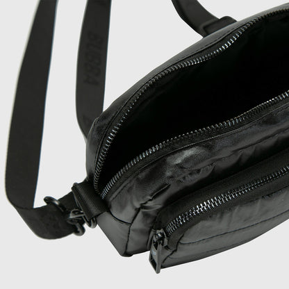 CARTERA MINI METALIZADO AZABACHE