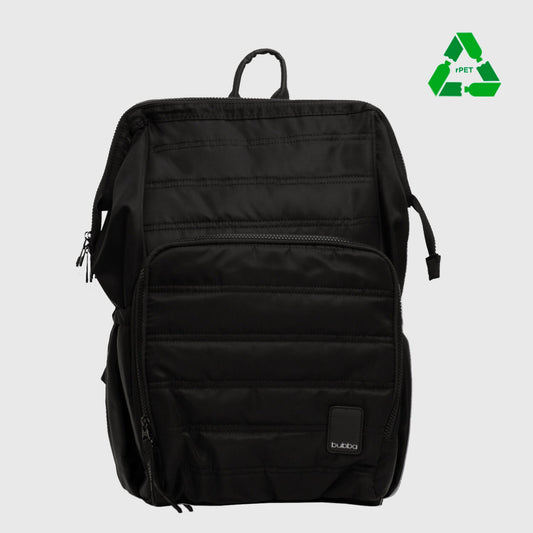 MOCHILA MOM MATTE BLACK VELVET REGULAR RPET