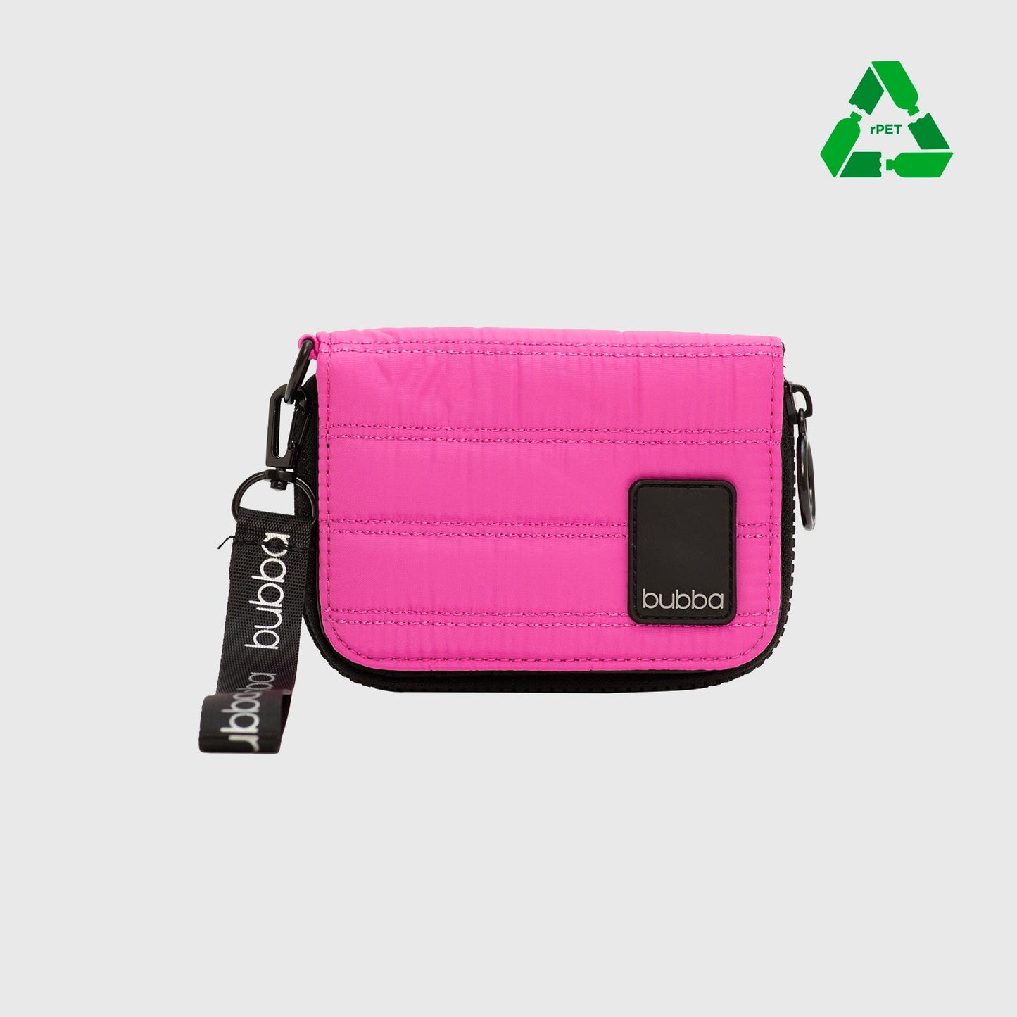 BILLETERA MATTE PINK PASSION MINI RPET